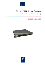 Предварительный просмотр 1 страницы Ericsson RX1290 Reference Manual