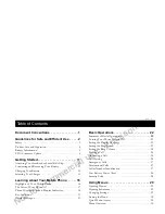 Preview for 4 page of Ericsson T19LX User Manual