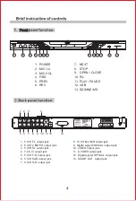 Preview for 6 page of ERISSON DVD-1140 Manual