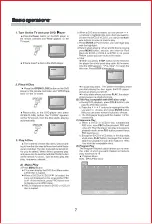 Предварительный просмотр 9 страницы ERISSON DVD-1140 Manual