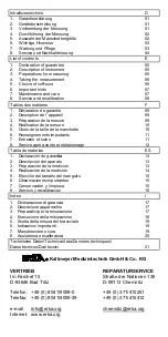 Предварительный просмотр 2 страницы ERKA. Erkasimplex Instruction Manual