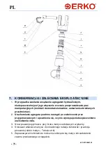 Предварительный просмотр 8 страницы ERKO GU120 Operation Manual