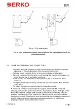 Предварительный просмотр 11 страницы ERKO GU120 Operation Manual