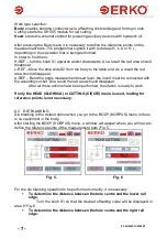 Preview for 8 page of ERKO SH400PLC Operation Manual