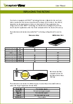 Предварительный просмотр 44 страницы erlab Captair Flex M Series User Manual