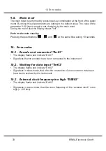 Предварительный просмотр 34 страницы Erma Electronic SSI 9001 Instruction Manual