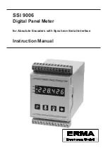 Предварительный просмотр 1 страницы Erma Electronic SSI 9006 Instruction Manual