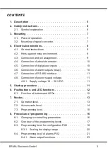 Предварительный просмотр 3 страницы Erma Electronic SSI 9006 Instruction Manual