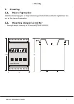 Предварительный просмотр 7 страницы Erma Electronic SSI 9006 Instruction Manual