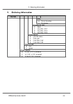 Предварительный просмотр 25 страницы Erma Electronic TM 2500 Instruction Manual