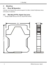 Предварительный просмотр 6 страницы ERMA FT 9004 Instruction Manual