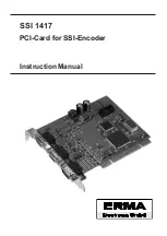 Preview for 1 page of ERMA SSI 1417 Instruction Manual