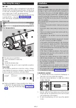 Предварительный просмотр 2 страницы ermaf GP 120 Operating Instructions Manual