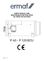 Preview for 1 page of ermaf P 100 User Manual And Maintenance Instruction