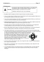 Preview for 20 page of ermaf P 100 User Manual And Maintenance Instruction