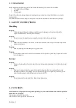 Preview for 3 page of Ermator S26 Operating Instructions Manual