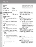 Предварительный просмотр 28 страницы ERMILA 1565Q Operating Instructions Manual