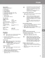 Предварительный просмотр 63 страницы ERMILA 1565Q Operating Instructions Manual