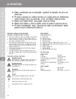 Предварительный просмотр 72 страницы ERMILA 1565Q Operating Instructions Manual