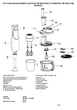 ERNA MAS E175 HBS Instruction Manual предпросмотр