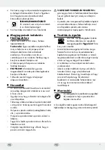 Preview for 7 page of Ernesto 107283 Operation And Safety Notes