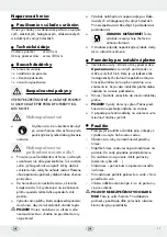 Preview for 11 page of Ernesto 107283 Operation And Safety Notes