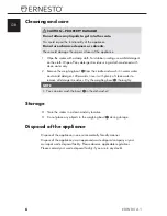 Preview for 9 page of Ernesto 273415 Operating Instructions Manual