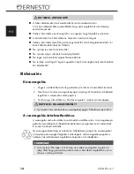 Preview for 15 page of Ernesto 273415 Operating Instructions Manual