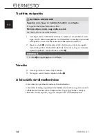 Preview for 17 page of Ernesto 273415 Operating Instructions Manual