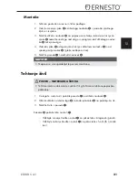 Preview for 24 page of Ernesto 273415 Operating Instructions Manual