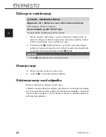 Preview for 25 page of Ernesto 273415 Operating Instructions Manual