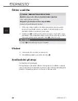 Preview for 33 page of Ernesto 273415 Operating Instructions Manual