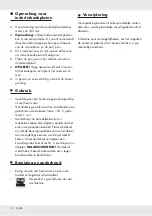 Предварительный просмотр 10 страницы Ernesto 282257 Operation And Safety Notes