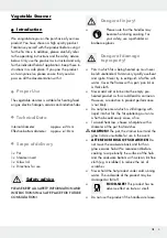 Предварительный просмотр 3 страницы Ernesto 285546 Operation And Safety Notes