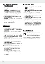 Предварительный просмотр 10 страницы Ernesto 285546 Operation And Safety Notes