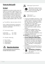 Предварительный просмотр 12 страницы Ernesto 285546 Operation And Safety Notes