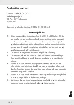 Предварительный просмотр 14 страницы Ernesto 285568 Operation And Safety Notes