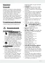 Preview for 5 page of Ernesto 288305 Operation And Safety Notes