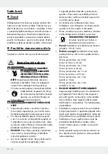 Preview for 10 page of Ernesto 288305 Operation And Safety Notes