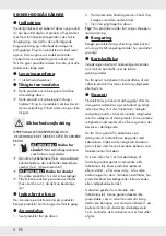 Предварительный просмотр 4 страницы Ernesto 289613 Operation And Safety Notes