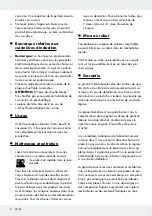 Preview for 8 page of Ernesto 301244 Operation And Safety Notes