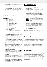 Preview for 11 page of Ernesto 317078_1901 Operation And Safety Notes