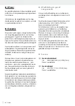 Preview for 20 page of Ernesto 317078_1901 Operation And Safety Notes