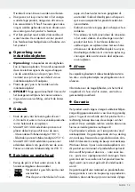 Предварительный просмотр 13 страницы Ernesto 321526 1901 Operation And Safety Notes