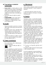 Предварительный просмотр 19 страницы Ernesto 321526 1901 Operation And Safety Notes