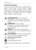 Предварительный просмотр 80 страницы Ernesto 323143 1901 Operating Instructions And Safety Instructions