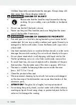 Preview for 12 page of Ernesto 326672 1904 Operation And Safety Notes