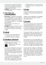 Preview for 13 page of Ernesto 327226 1904 Operation And Safety Notes