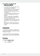 Preview for 10 page of Ernesto 331467 1907 Operation And Safety Notes