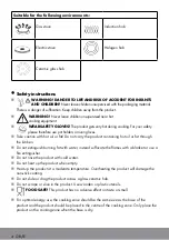 Preview for 4 page of Ernesto 336970 2001 Operation And Safety Notes